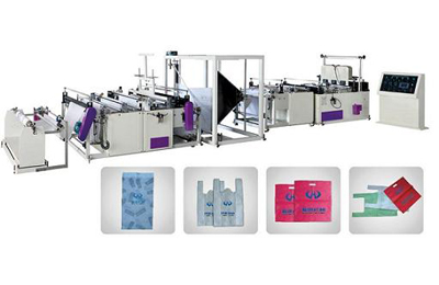 Автомат для производства пакетов из нетканых материалов 